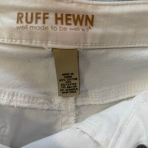 Ruff Hewn Crisp White Top